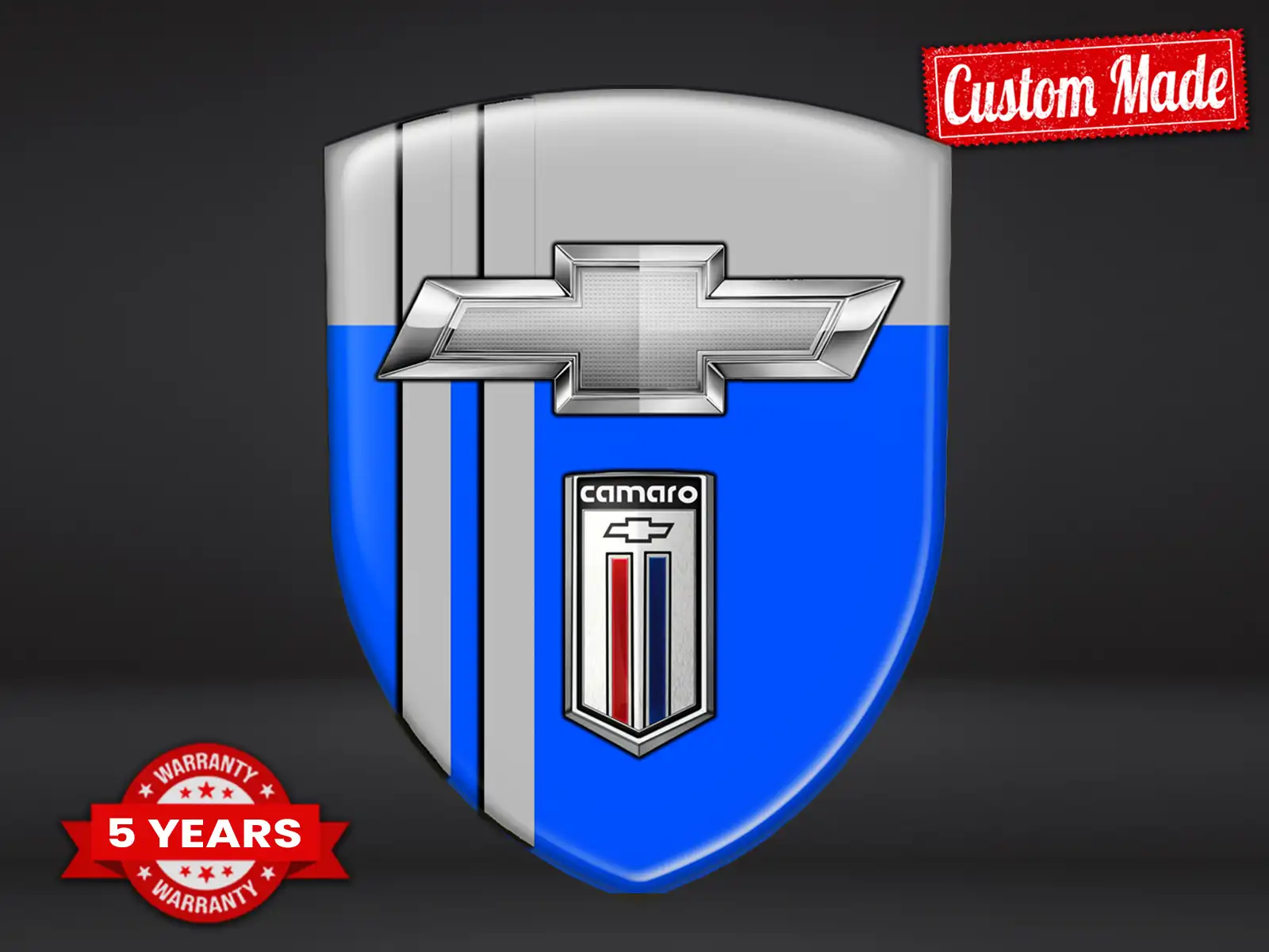 Chevrolet Etiqueta Impermeable Resistente Deporte Personalizable